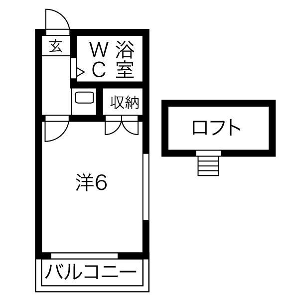 愛知県名古屋市港区港陽２ 築地口駅 1K アパート 賃貸物件詳細