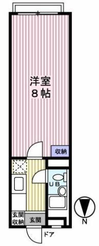 東京都練馬区関町北５ 東伏見駅 1K マンション 賃貸物件詳細