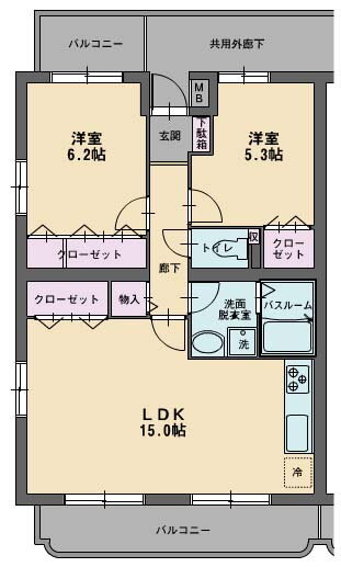 アルストロメリア 1階 2LDK 賃貸物件詳細