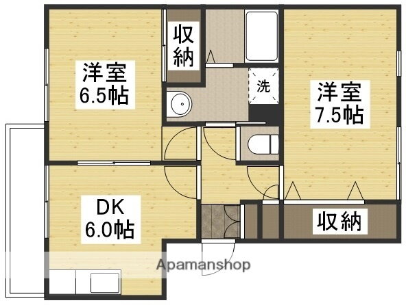 岡山県岡山市中区中井１ 高島駅 2DK マンション 賃貸物件詳細