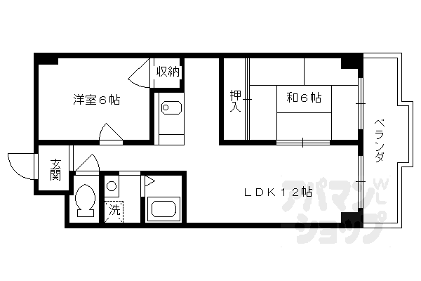 京都府京都市伏見区小栗栖森ケ淵町 醍醐駅 2LDK マンション 賃貸物件詳細