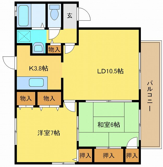 兵庫県神戸市垂水区西舞子４ 西舞子駅 2LDK アパート 賃貸物件詳細
