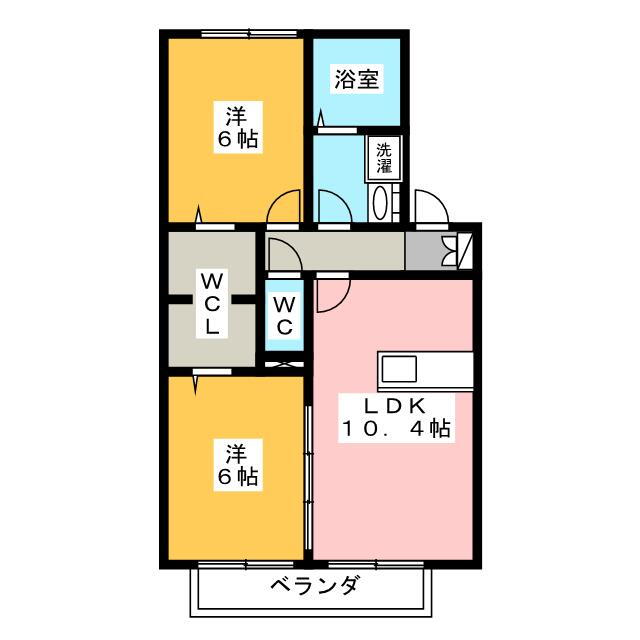 愛知県名古屋市港区春田野２ 2LDK アパート 賃貸物件詳細