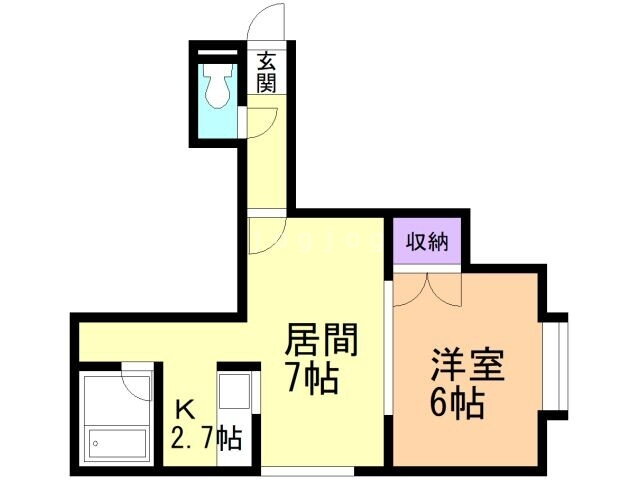 北海道札幌市東区北三十四条東７ 新道東駅 1LDK アパート 賃貸物件詳細