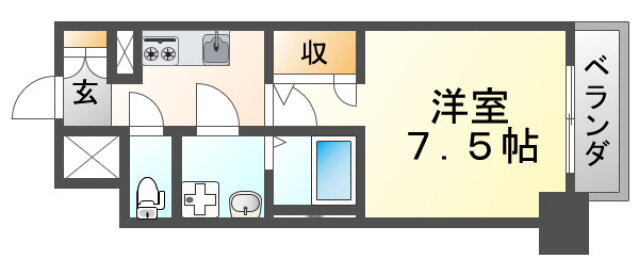 大阪府吹田市垂水町３ 江坂駅 1K マンション 賃貸物件詳細
