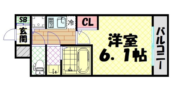 プレサンスＯＳＡＫＡ　ＤＯＭＥＣＩＴＹ　ワンダー 2階 1K 賃貸物件詳細