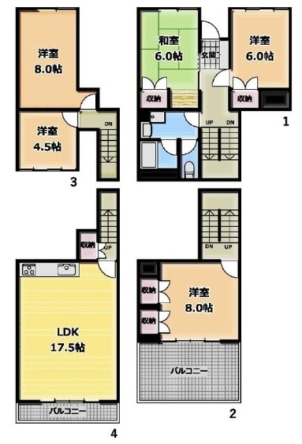 神奈川県横浜市港北区篠原台町 白楽駅 5LDK マンション 賃貸物件詳細