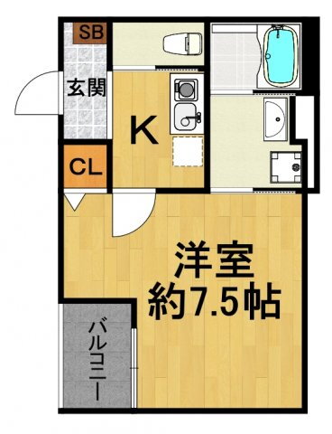 兵庫県尼崎市武庫町１ 武庫之荘駅 1K アパート 賃貸物件詳細
