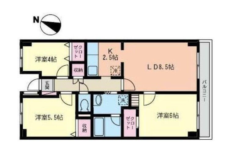 埼玉県戸田市本町３ 戸田公園駅 3LDK マンション 賃貸物件詳細