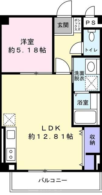バードピア金田東 2階 1LDK 賃貸物件詳細