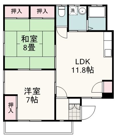 ピソ・ボニート 2階 2LDK 賃貸物件詳細