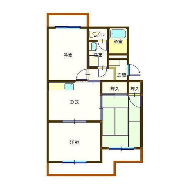 グランメール 4階 3DK 賃貸物件詳細