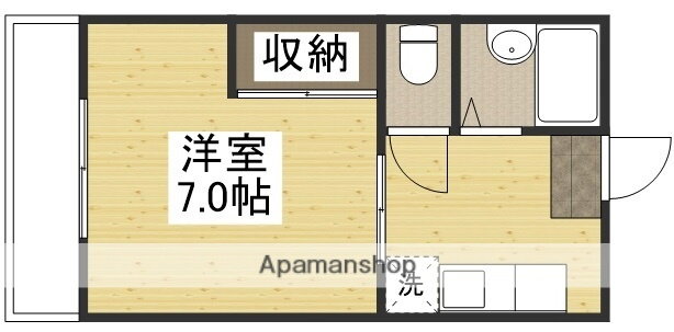 岡山県岡山市北区延友 庭瀬駅 1K マンション 賃貸物件詳細