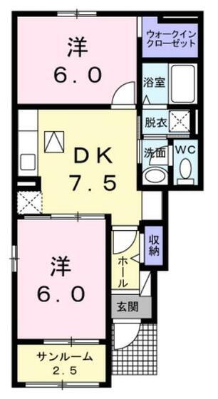 熊本県合志市須屋 須屋駅 2DK アパート 賃貸物件詳細