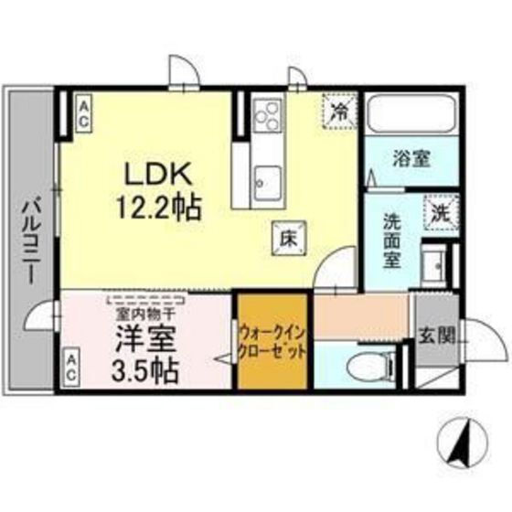 宮城県仙台市若林区遠見塚３ 卸町駅 1LDK アパート 賃貸物件詳細