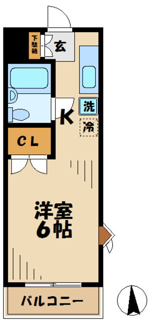 東京都八王子市松木 京王堀之内駅 1K マンション 賃貸物件詳細