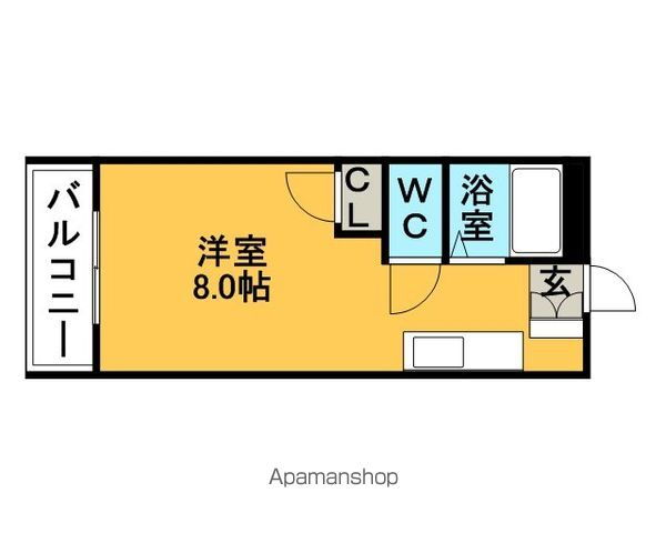 福岡県久留米市上津町 南久留米駅 ワンルーム アパート 賃貸物件詳細