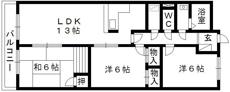 静岡県浜松市中央区城北２ 3LDK マンション 賃貸物件詳細