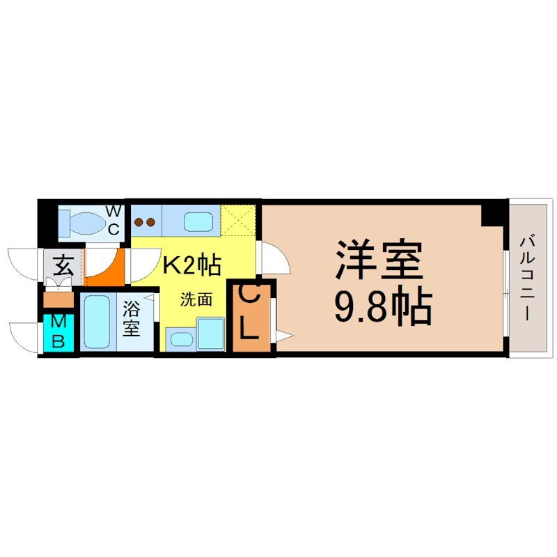 愛知県名古屋市中村区那古野１ 国際センター駅 1K マンション 賃貸物件詳細