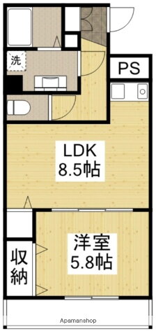 広島県三原市港町３ 三原駅 1LDK マンション 賃貸物件詳細