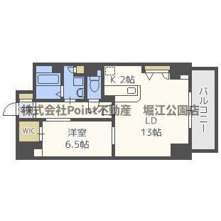 大阪府大阪市中央区十二軒町 谷町六丁目駅 1LDK マンション 賃貸物件詳細