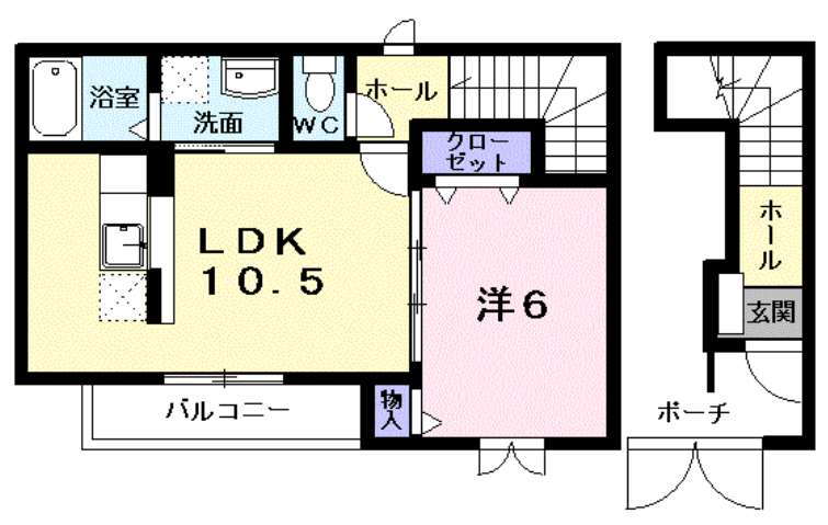 滋賀県近江八幡市堀上町 近江八幡駅 1LDK アパート 賃貸物件詳細