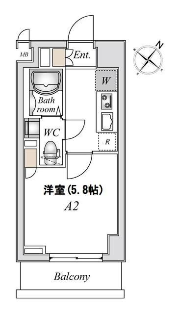 東京都稲城市東長沼 稲城駅 1K マンション 賃貸物件詳細