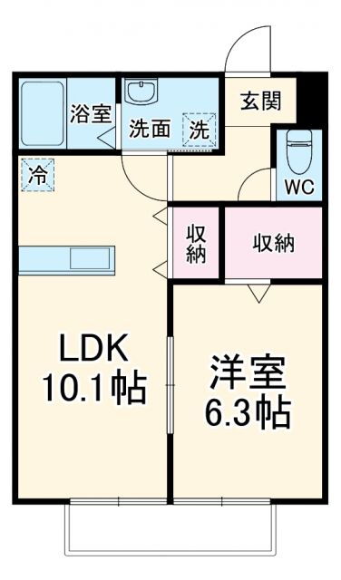 神奈川県横浜市港北区大曽根３ 綱島駅 1LDK アパート 賃貸物件詳細