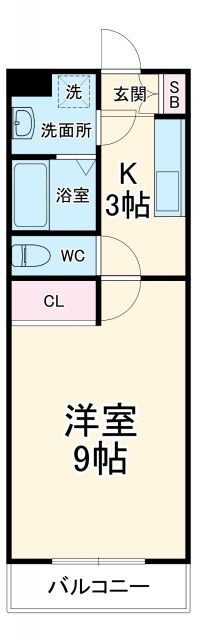 静岡県浜松市中央区丸塚町 浜松駅 1K マンション 賃貸物件詳細
