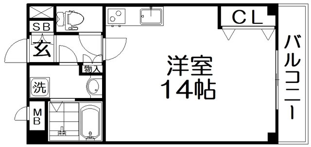 大阪府枚方市渚西２ 御殿山駅 ワンルーム マンション 賃貸物件詳細