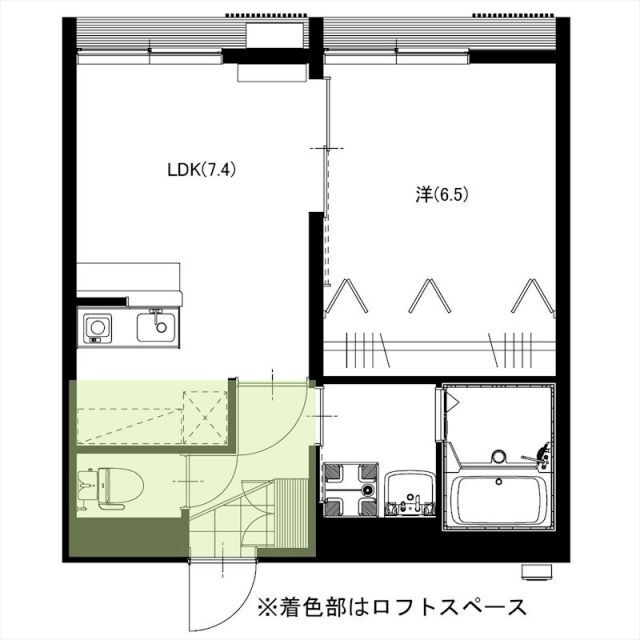 福井県福井市若杉浜１ 福大前西福井駅 1LDK アパート 賃貸物件詳細