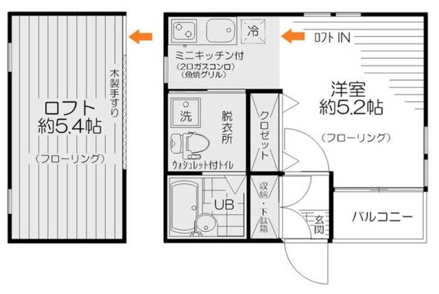 メゾンフェリーチェ 2階 ワンルーム 賃貸物件詳細
