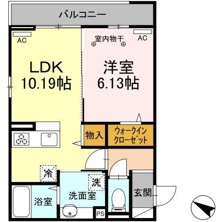 群馬県高崎市下小鳥町 北高崎駅 1LDK アパート 賃貸物件詳細
