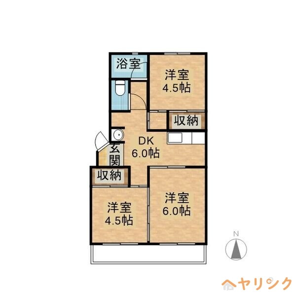 愛知県名古屋市名東区社が丘３ 本郷駅 3DK マンション 賃貸物件詳細