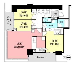 大阪府大阪市北区大淀南２ 福島駅 3LDK マンション 賃貸物件詳細