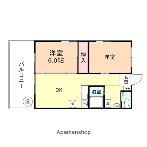 富山県富山市新庄町４ 東新庄駅 2DK マンション 賃貸物件詳細