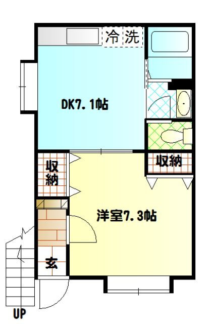 神奈川県横浜市青葉区榎が丘 青葉台駅 1DK アパート 賃貸物件詳細