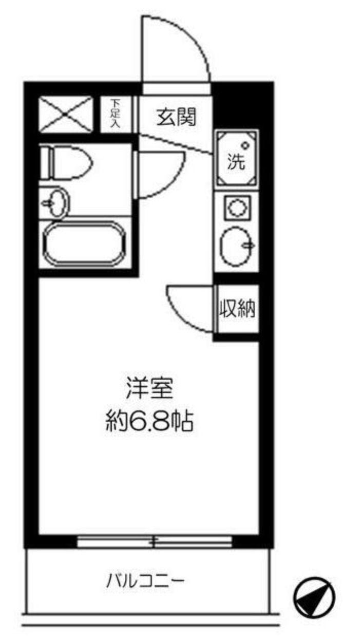 東京都中野区上高田２ 中野駅 1K マンション 賃貸物件詳細