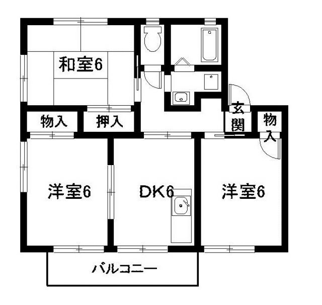 愛知県西尾市新渡場１ 桜町前駅 3DK アパート 賃貸物件詳細