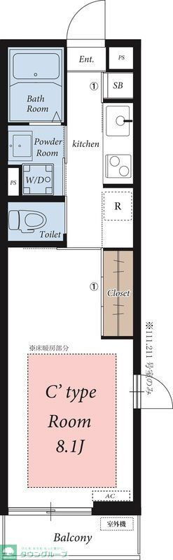 千葉県柏市新富町１ 南柏駅 1K アパート 賃貸物件詳細