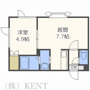 北海道札幌市西区発寒四条６ 発寒南駅 1LDK アパート 賃貸物件詳細