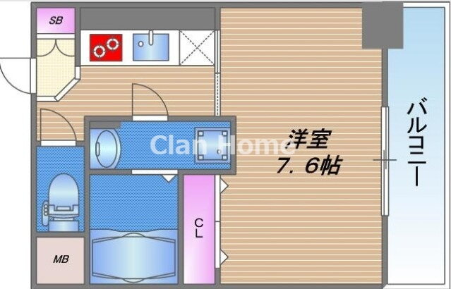 大阪府大阪市東成区中本２ 緑橋駅 1K マンション 賃貸物件詳細