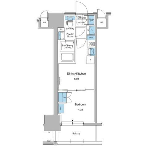 東京都台東区台東２ 仲御徒町駅 1DK マンション 賃貸物件詳細