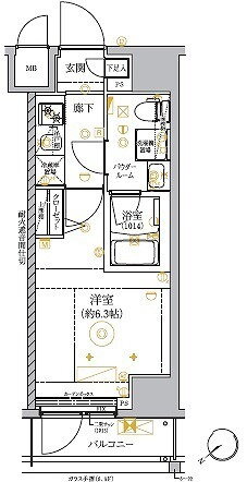 神奈川県横浜市南区宮元町１ 吉野町駅 1K マンション 賃貸物件詳細