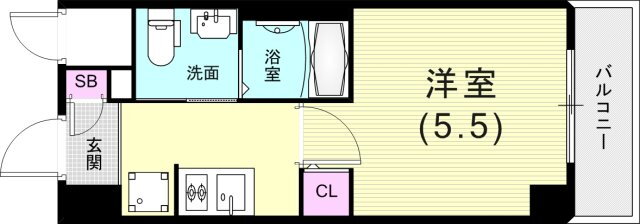 兵庫県神戸市兵庫区駅南通３ 兵庫駅 1K マンション 賃貸物件詳細