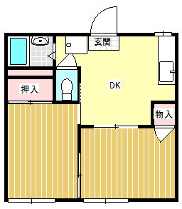 静岡県静岡市葵区瀬名２ 2DK アパート 賃貸物件詳細