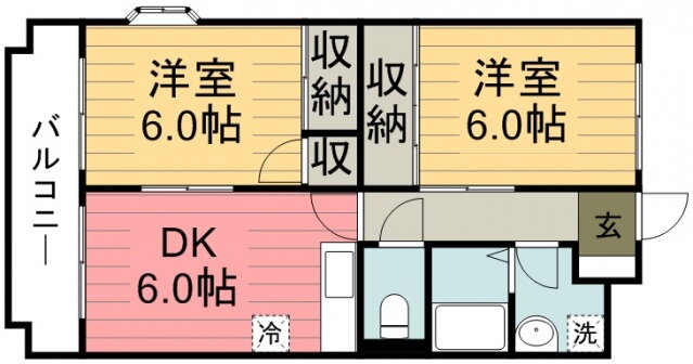 埼玉県川越市大字寺尾 新河岸駅 2DK マンション 賃貸物件詳細