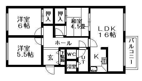 北海道札幌市白石区菊水元町十条１ 白石駅 3LDK マンション 賃貸物件詳細