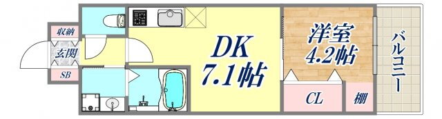 兵庫県神戸市中央区古湊通２ 神戸駅 1DK マンション 賃貸物件詳細