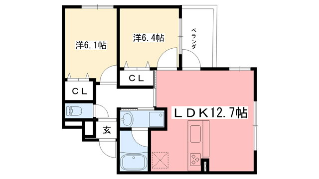 兵庫県西宮市甲子園口４ 甲子園口駅 2LDK マンション 賃貸物件詳細